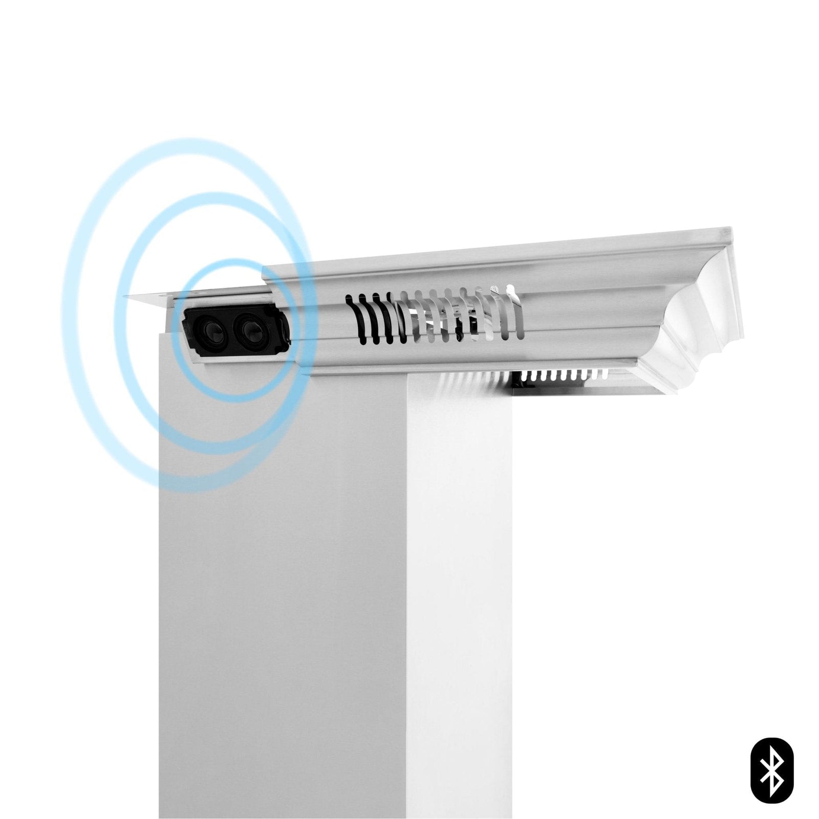 ZLINE Crown Molding With Built-In CrownSound® Bluetooth Speakers (CM6-BT-KB)
