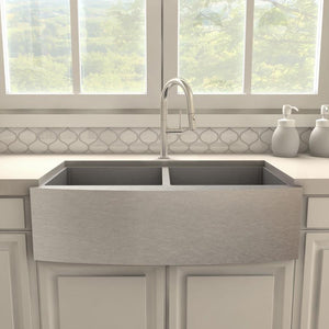 ZLINE Voltaire Kitchen Faucet, Brushed Nickel, VLT-KF-BN
