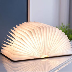 Smart Wood Book Lamp