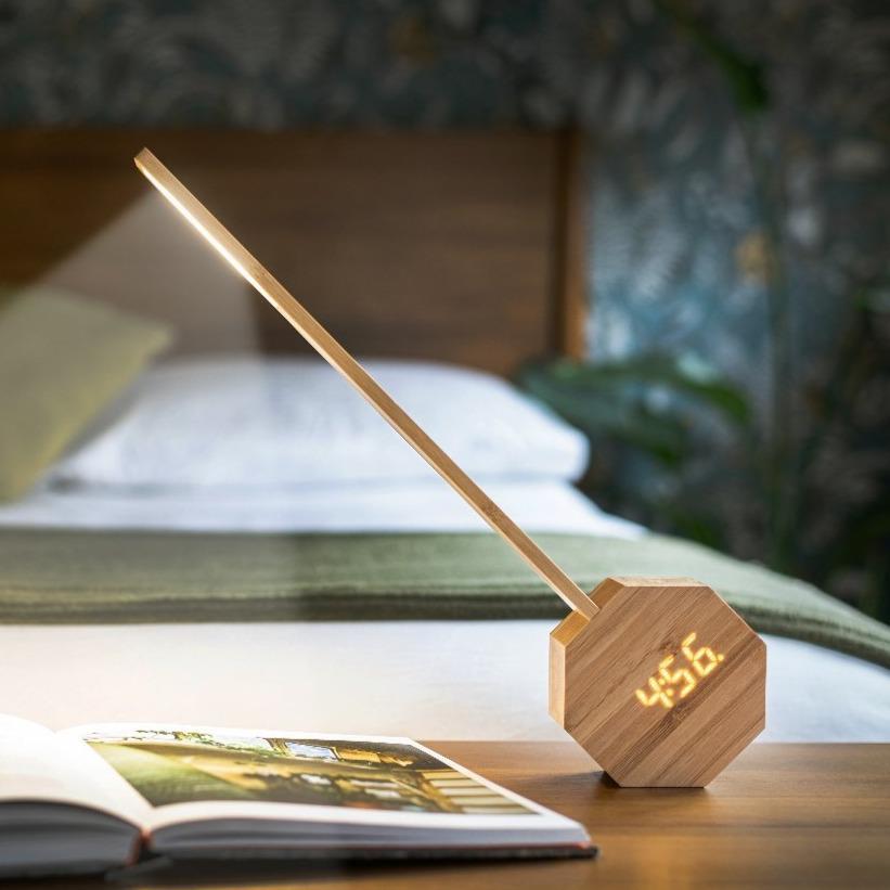 Octagon One Plus Clock Lamp