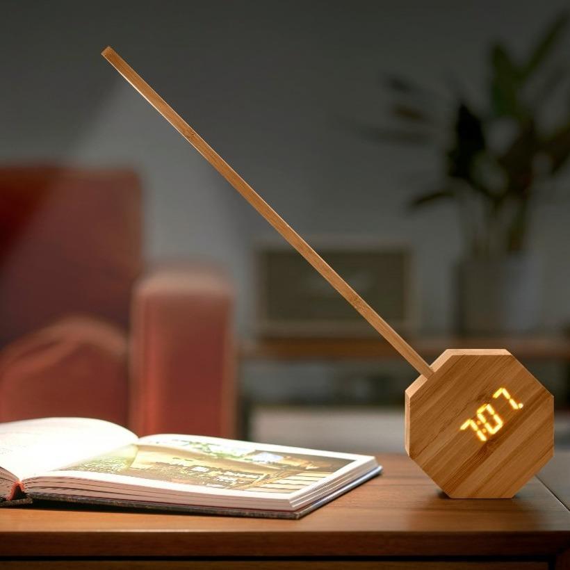 Octagon One Plus Clock Lamp