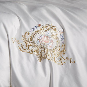 Embroidery in Louis Duvet Cover Set.