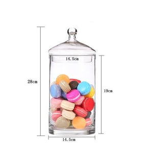 Minimalist Glass Candy Jar