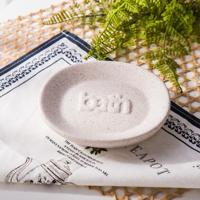 Nordic Style Ceramics Soap Dish