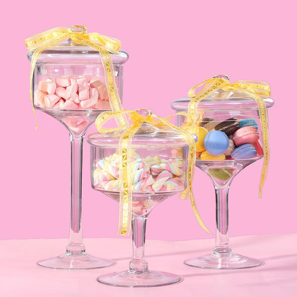 Glass Candy Jars Wedding, Candy Jars Wedding Gift