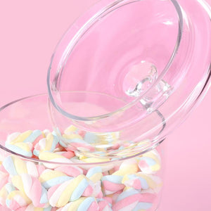 Wedding Glass Candy Jar