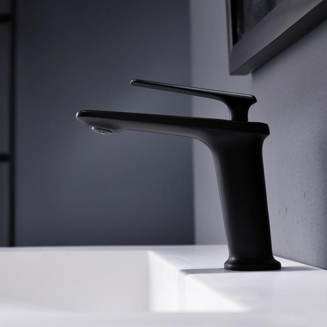 Clark Single-Hole Modern Bathroom Faucet