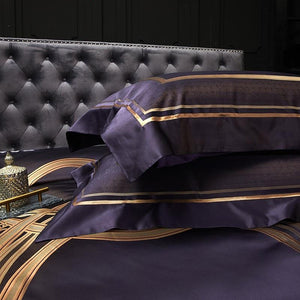 Napoleon Duvet Cover Set (Mulberry Silk) King Size