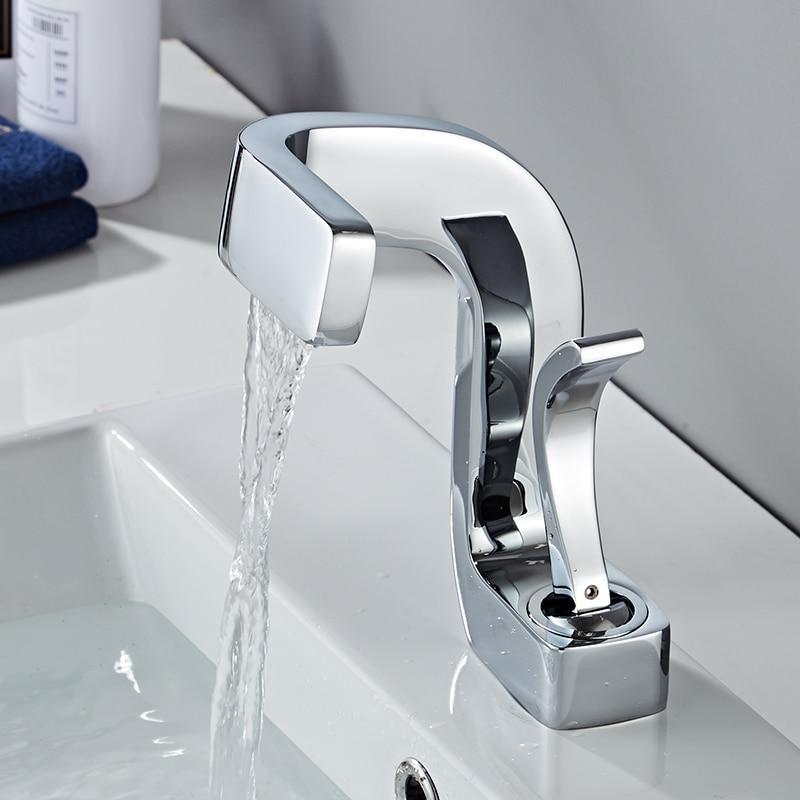 Francis Single-Hole Modern Bathroom Faucet