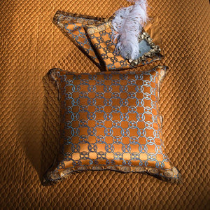 Square pillow cover. Pillow covers do not include filling.